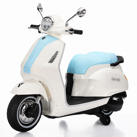 Big Size Vespa Hand Accelerator Ride On for Kids | FT-818