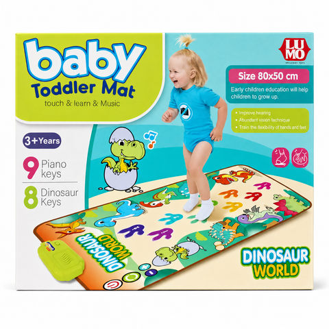 DINOSAUR WORLD MUSIC MAT | LMI-757-45