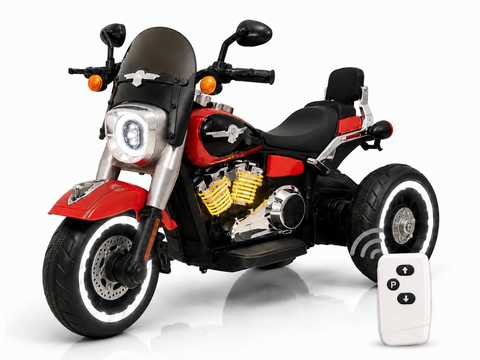 kidsROAR AVENGER Mini Electric Bike for Kids 2-5 Years | Baby Bike | Battery Operated Ride On Bullet with Parent Remote Control & Foot Accelerator | Bluetooth, USB Music, LED Lights| Max 25kg