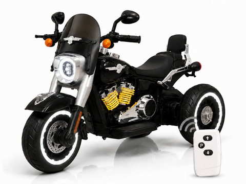 kidsROAR AVENGER Mini Electric Bike for Kids 2-5 Years | Baby Bike | Battery Operated Ride On Bullet with Parent Remote Control & Foot Accelerator | Bluetooth, USB Music, LED Lights| Max 25kg