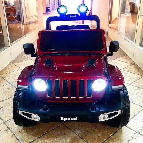Speed Battery Operated Jeep 12V For Kids | 2.4G Bluetooth Remote Control | FT-938 JEEP 4X4