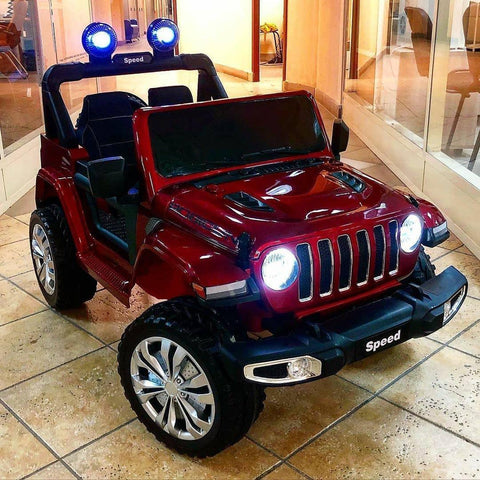 Speed Battery Operated Jeep 12V For Kids | 2.4G Bluetooth Remote Control | FT-938 JEEP 4X4