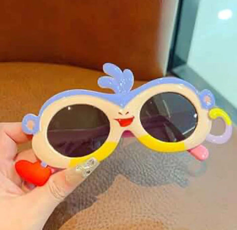 Smiley Designed Cute Sunglasses | 3749MX | COLOR AND PRINTS MAY VERY