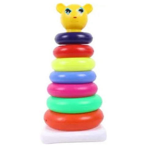 Teddy Rings with Smiley Stacking Play Set Medium | LORING MED