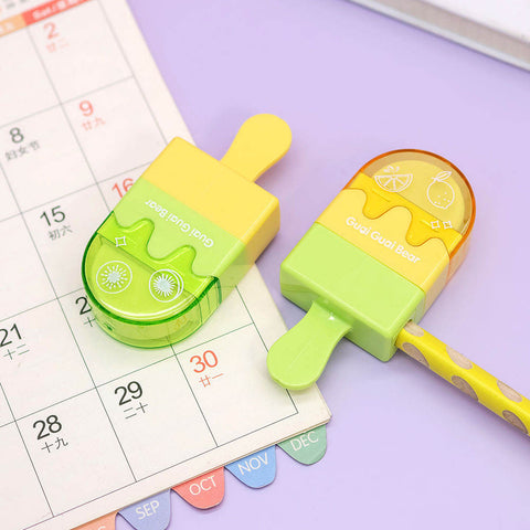 2IN1 SHARPNER+EARASER ICECREAM SHAPE | GBT-51421