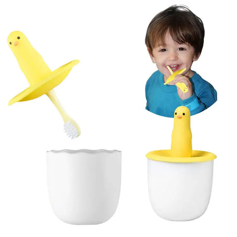 Cartoon Toothbrush Kids Tooth Brush with Mouthwash Cup | GBT-2037