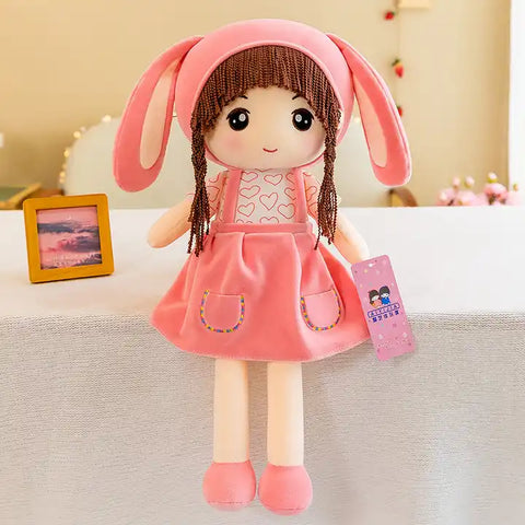 Stuffed Plush Dolls Beautiful Ragdoll with Hat  | NXS1388-60CD | 60CM