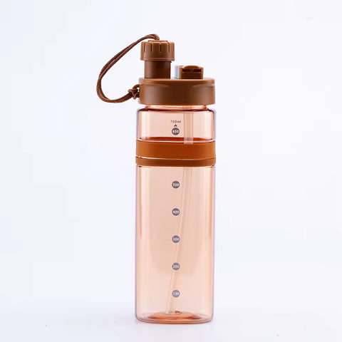 Drinking Water Bottle Two Openings Tritan - 600Ml | GBT-424