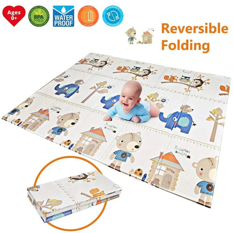 Foldable Cartoon Baby Play Mat | FL-12 150*200cm