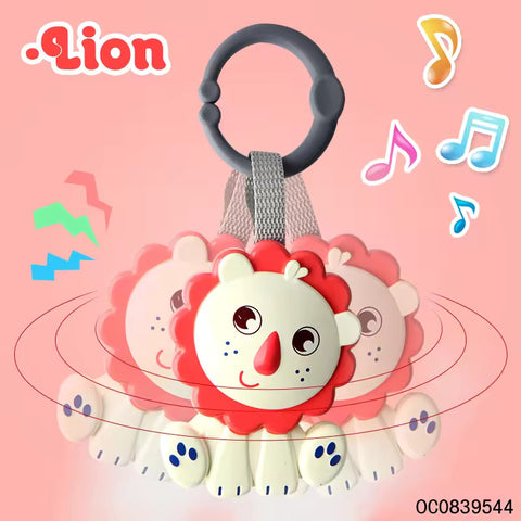 wild animal sets baby crib hanging rattles toy | 588-24