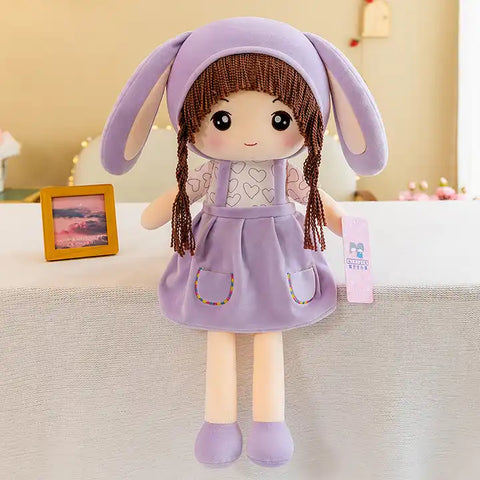 Stuffed Plush Dolls Beautiful Ragdoll with Hat  | NXS1388-60CD | 60CM