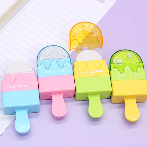 2IN1 SHARPNER+EARASER ICECREAM SHAPE | GBT-51421
