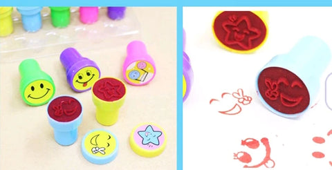 10 Pieces Emoji Stamps | DJ03-0015