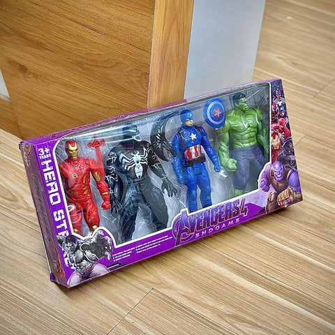 4 PCS BOX AVENGER SET | ZY-3899-24
