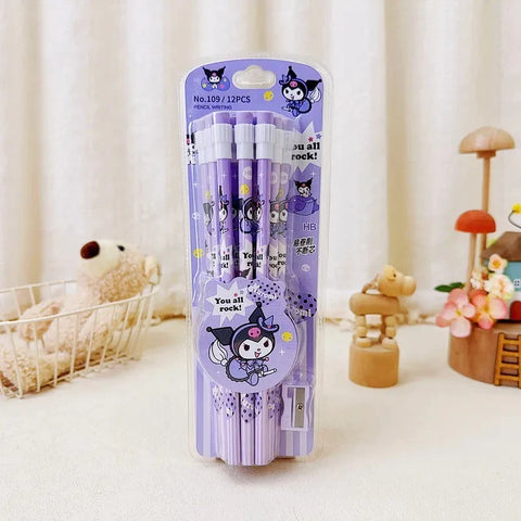 Character Pencil Set ( 12 PCS ) | GBT-4067