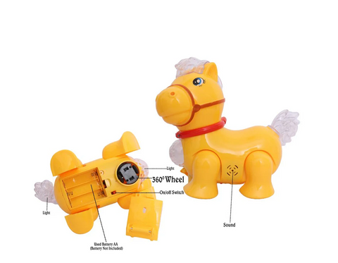 MUSICAL & LIGHTING HORSE | LMI-168A-14