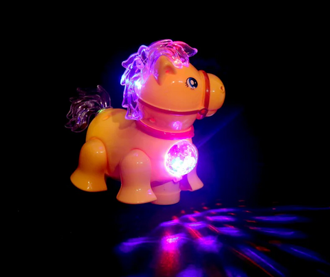MUSICAL & LIGHTING HORSE | LMI-168A-14