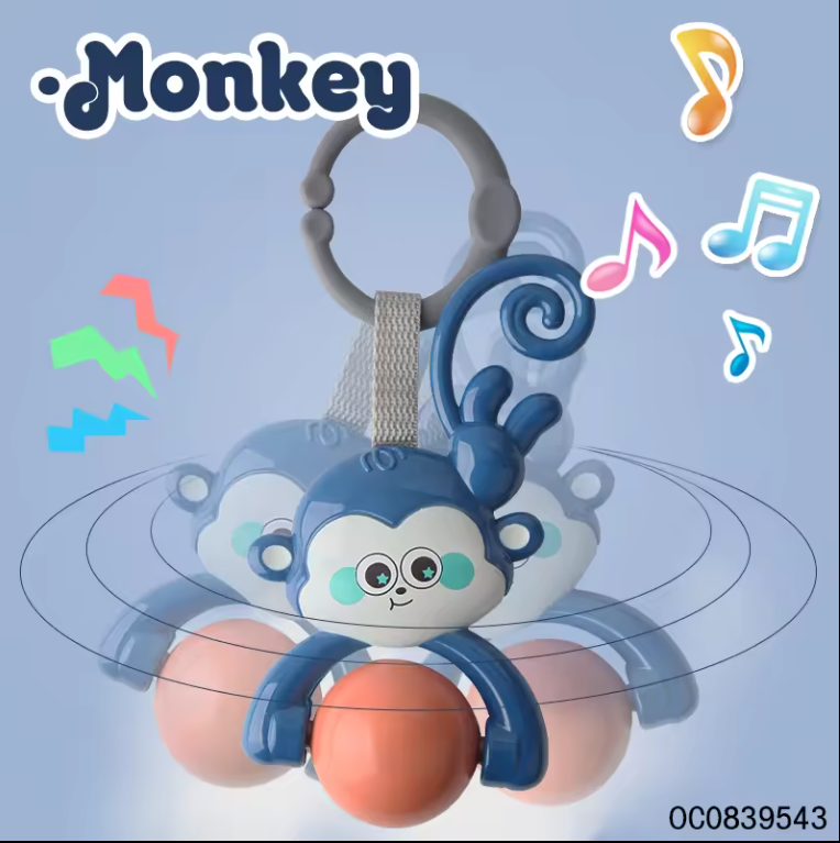 eco-friendy plastic newborn infant rattle | 688-27– KidsROAR