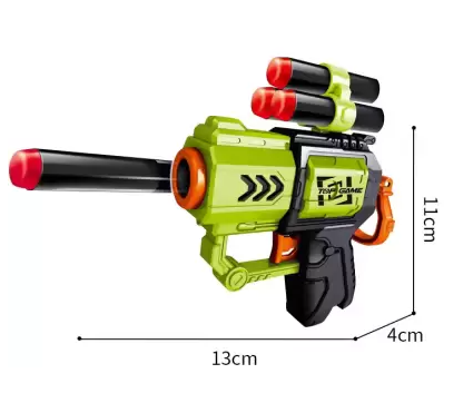 Air Blaster with 10 Safe Soft Foam Bullets | 118A-1