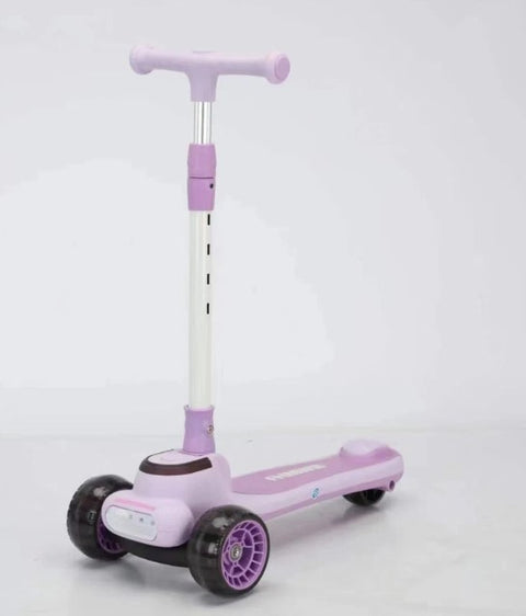 Scooter With Height Adjustable, Extra Wide PU LED Flash Wheels | 918