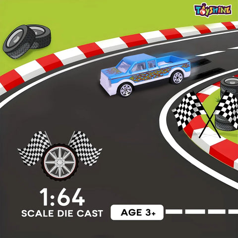 4PC METAL CAR | JM52285