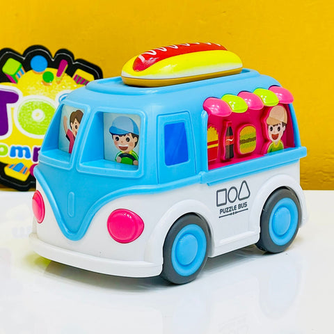 Friction Cartoon Bus Toy |  NEMH168-132