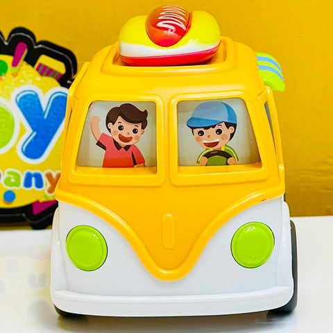 Friction Cartoon Bus Toy |  NEMH168-132