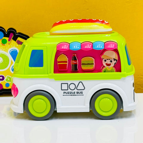 Friction Cartoon Bus Toy |  NEMH168-132