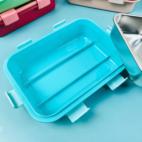 Leak-Proof 2-Compartment 800ml Lunch Box: Fresh, Portable, and Convenient | NELB8939