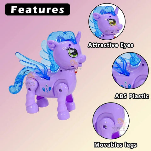 Walking Unicorn Toy ZY-MZL-01