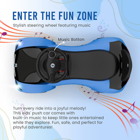 Kids Push Ride On Car Model SR-02 – Fun & Safe Ride for Little Adventurers