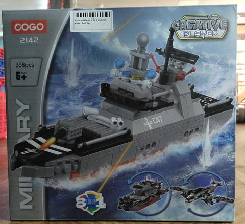 MILITARY 3 IN 1 BLOCKS | 2142