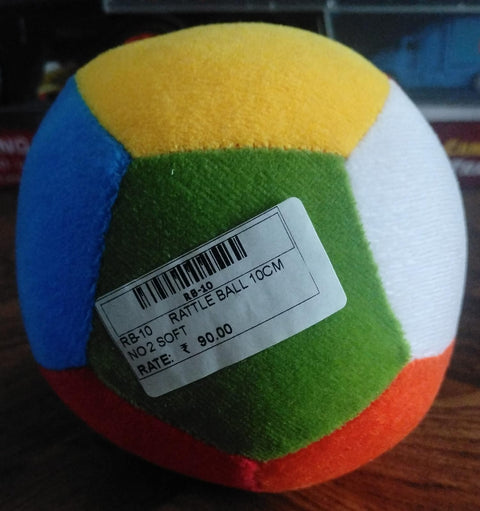 RATTLE BALL 10CM NO 2 SOFT | RB-10