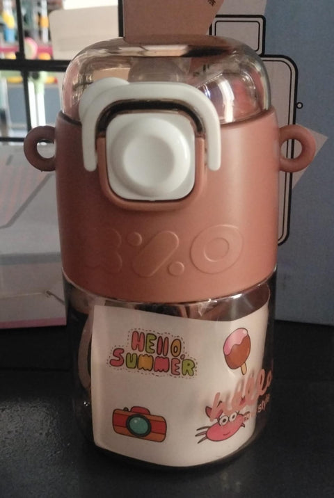 650ML PLASTIC SIPPER WITH NECK CARRY | GBT-3102