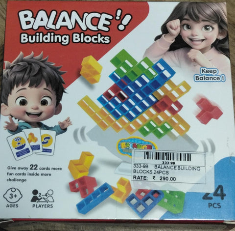 BALANCE BUILDING BLOCKS 24PCS | 333-9B