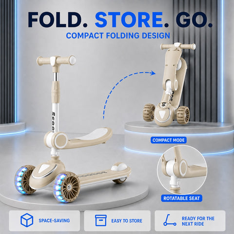 KICK SCOOTER WITH SEAT | SCTO-88
