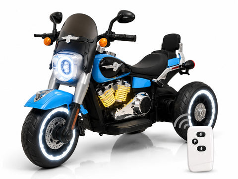 kidsROAR AVENGER Mini Electric Bike for Kids 2-5 Years | Baby Bike | Battery Operated Ride On Bullet with Parent Remote Control & Foot Accelerator | Bluetooth, USB Music, LED Lights| Max 25kg