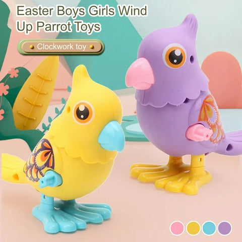 Lovely Colorful Jumping Bird Interactive Toy | NE662-42A
