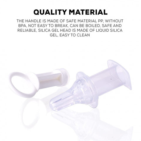 BPA Free Dishwasher Safe Silicone Baby Medicine Feeder Set | BYIE305