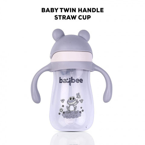 Insulated Flippo 300 Ml Anti Slip Baby Sipper Bottle With Soft Silicone BPA Free Straw Share | BYIE424