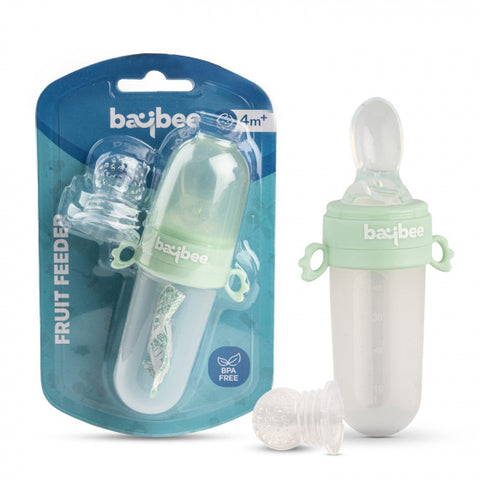 Silicone Baby Food Feeder With Soft Spoon | BYIE423