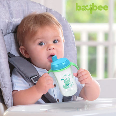 Sipper Bottle For Kids, BPA Free Anti -Spill Sippy Bottle 300ML | BYIE424