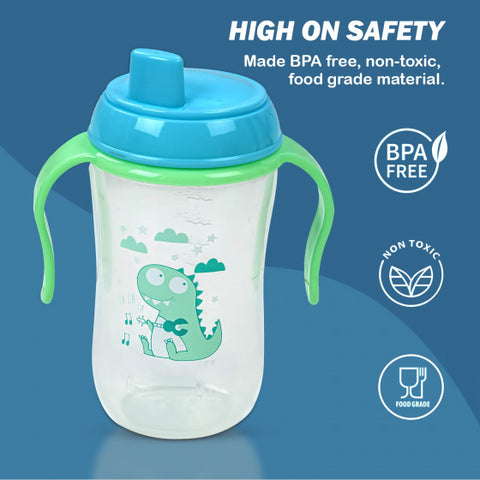 Sipper Bottle For Kids, BPA Free Anti -Spill Sippy Bottle 300ML | BYIE424
