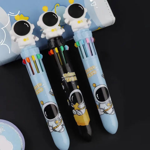 Roaming Interstellar Ten-color Handbook Pen Ballpoint Pen | KK-7961AT ( Pack Of 1 )