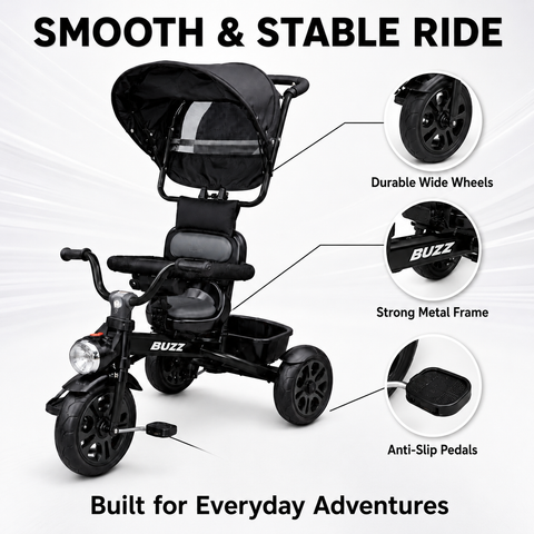 Buzz Tricycle with Canopy for Kids | DT-800