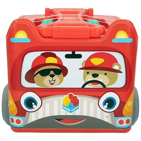 Fire Truck With  Building Blocks  | 9962FE