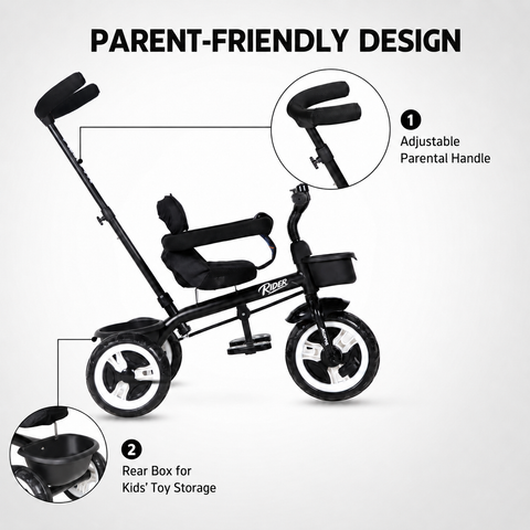 REMIX TRICYCLE WITHOUT CANOPY & MUSIC | AL-RR