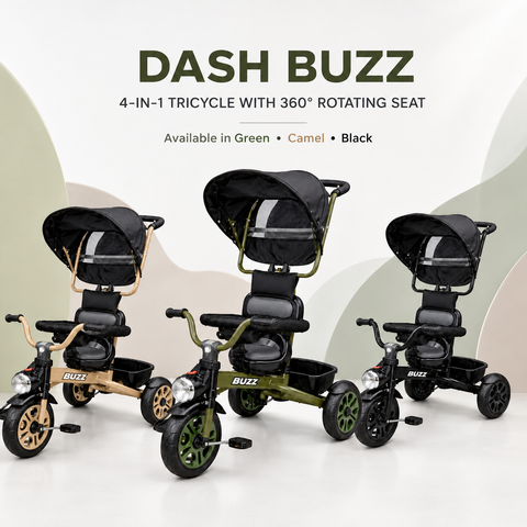 Buzz Tricycle with Canopy for Kids | DT-800