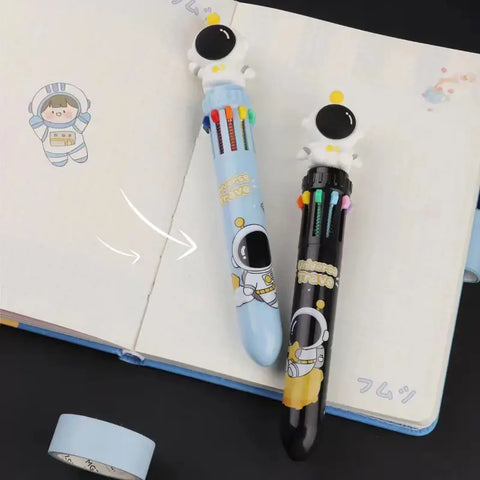 Roaming Interstellar Ten-color Handbook Pen Ballpoint Pen | KK-7961AT ( Pack Of 1 )
