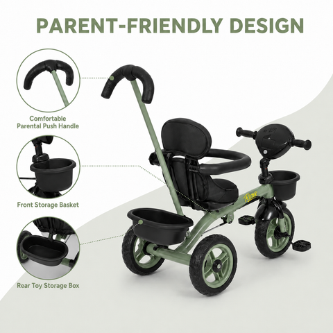 Remix Tricycle Musical Without Canopy for Kids | AL-RRM